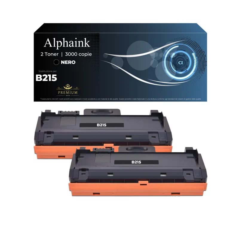 Kit 2 Toner 106R04346 per Xerox B205 B210 B215 con Chip | Alphaink