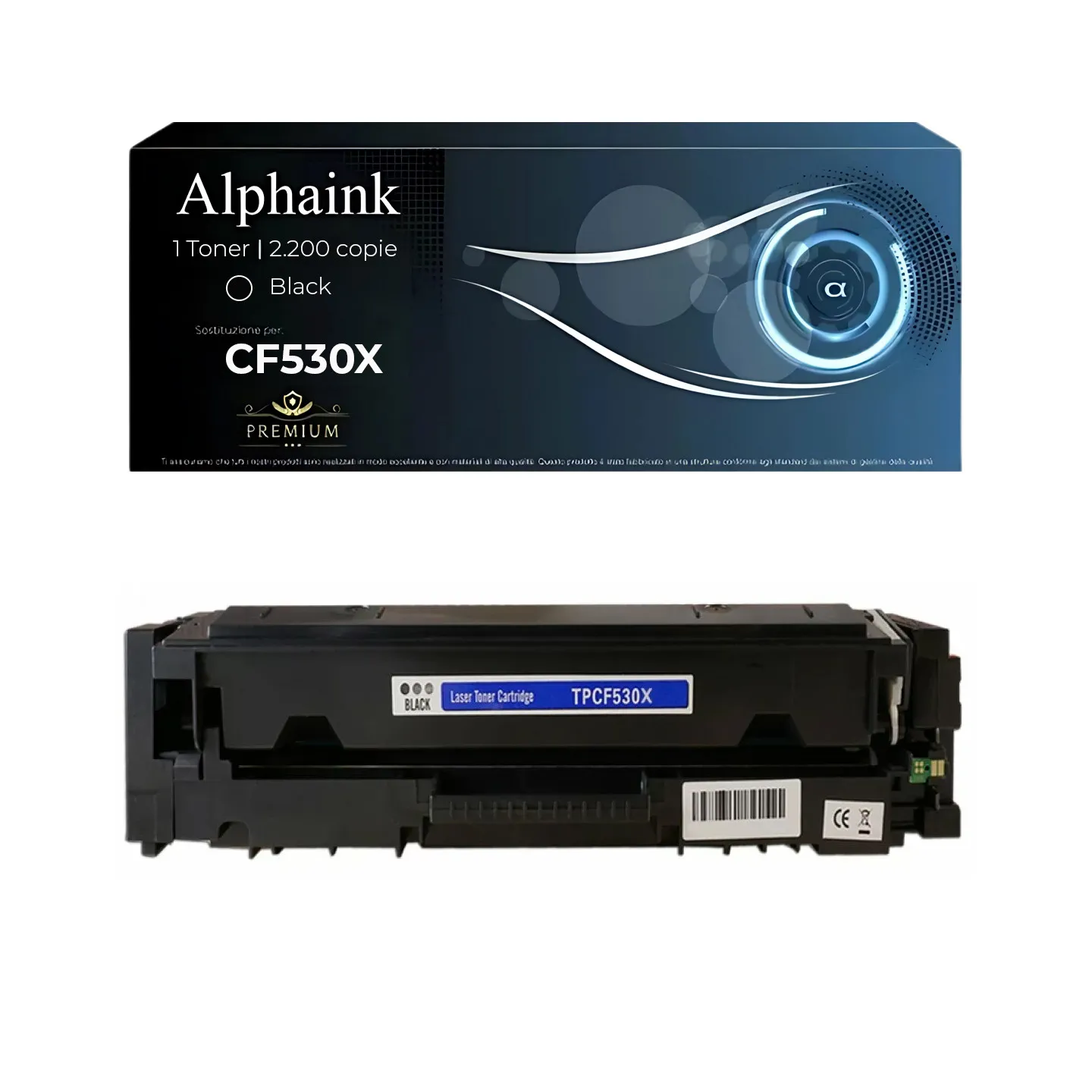 Toner compatibile per HP  CF530X | Alphaink - Qualità e Risparmio
