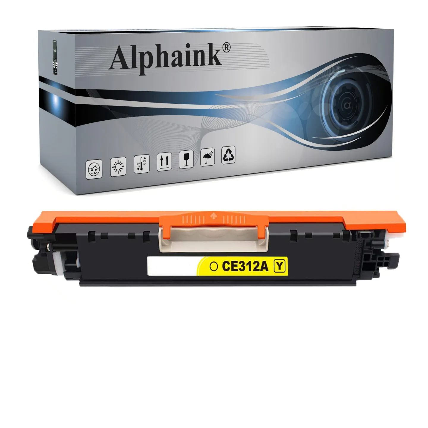 Toner compatibile per HP  CE312A | Alphaink - Qualità e Risparmio