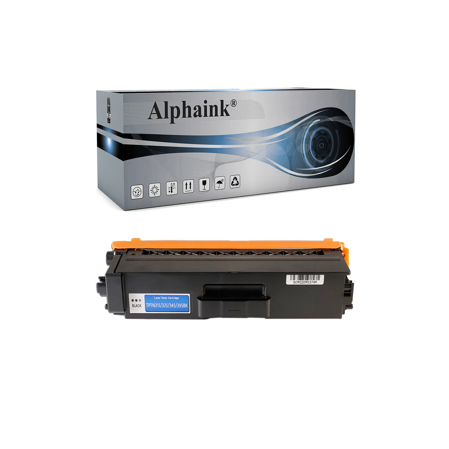 Toner compatibile per BROTHER TN325BK | Alphaink - Qualità e Risparmio