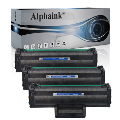3 Toner HP W1106X 106X NO CHIP Nero Compatibile