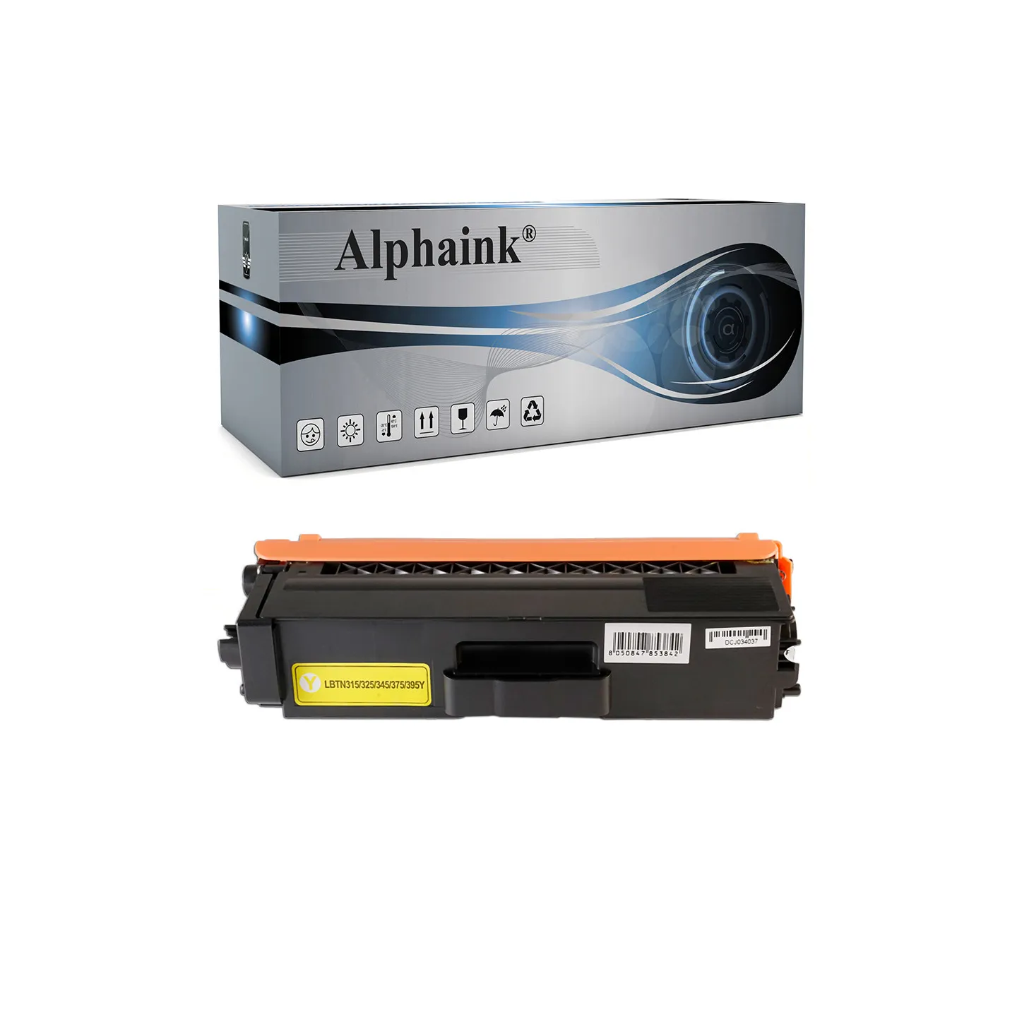 Toner compatibile per BROTHER TN325Y | Alphaink - Qualità e Risparmio
