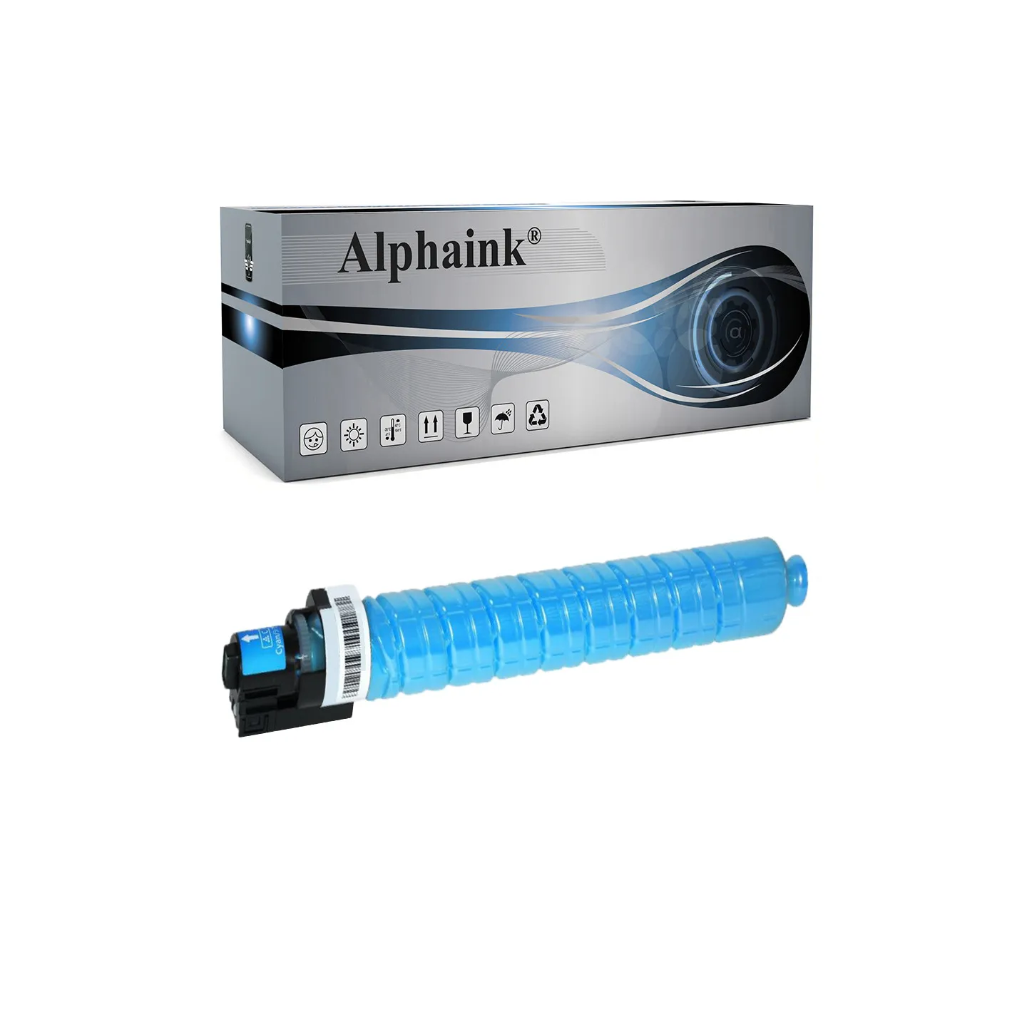 Toner rigenerato da originale RICOH RC2503C | Alphaink - Qualità e Risparmio