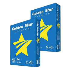 Acquista Carta A4 Golden Star | 2 Risme | 75 gr - Alphaink
