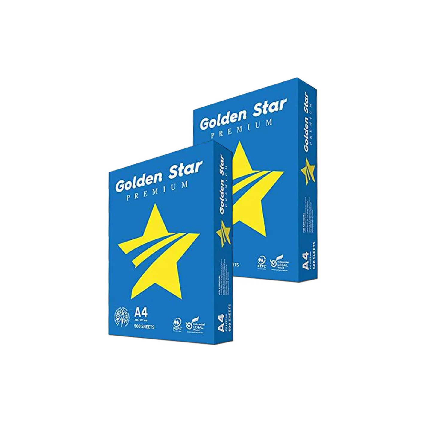 Acquista Carta A4 Golden Star | 2 Risme | 75 gr - Alphaink