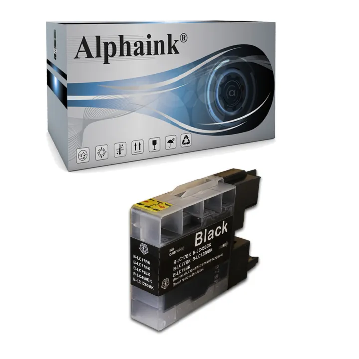 Acquista Cartuccia Brother LC-1280BK  Nera compatibile - Alphaink
