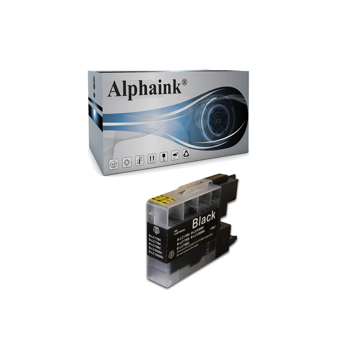 Acquista Cartuccia Brother LC-1280BK  Nera compatibile - Alphaink