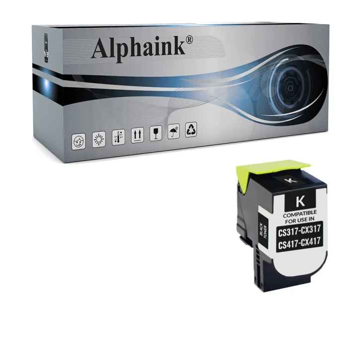 Toner compatibile per LEXMARK CSCX317417517BK | Alphaink - Qualità e Risparmio