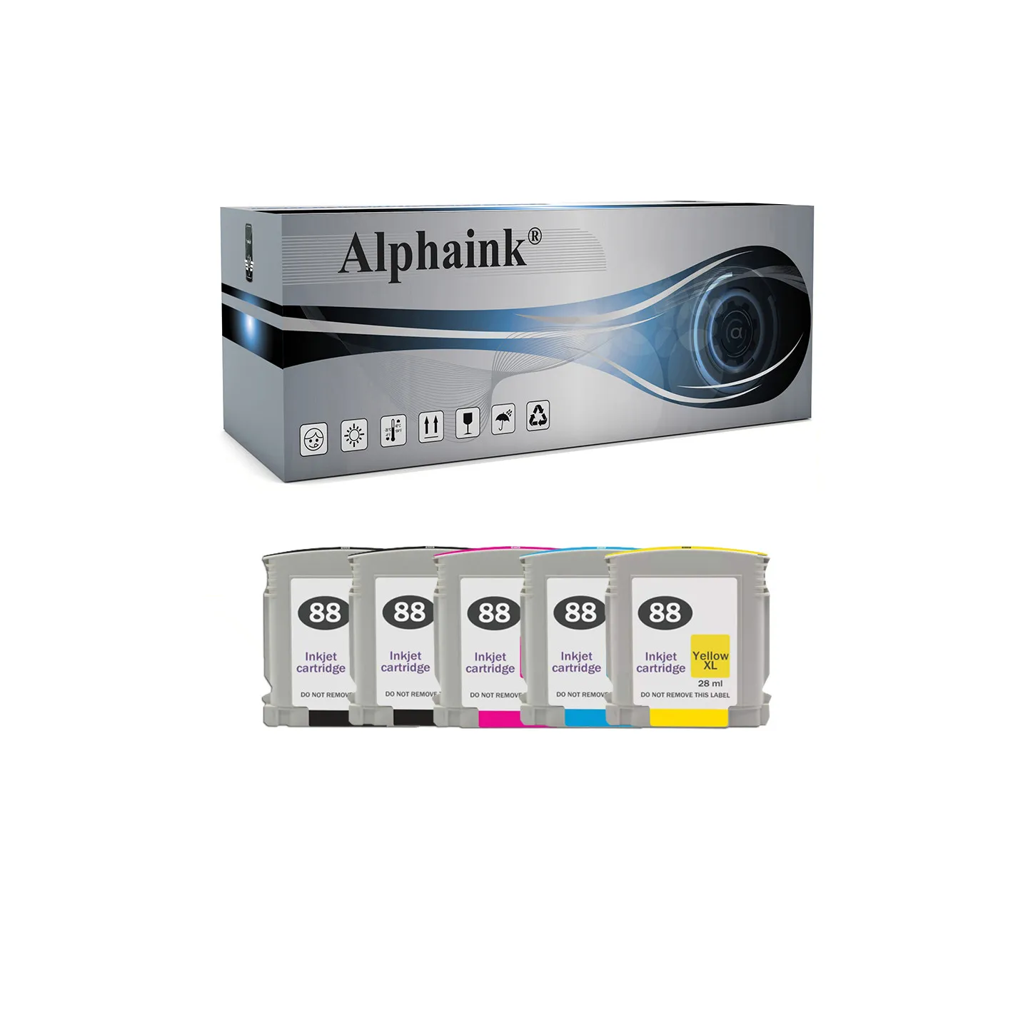 Cartucce Compatibili per HP  NO88KIT5 | Alphaink - Qualità e Risparmio