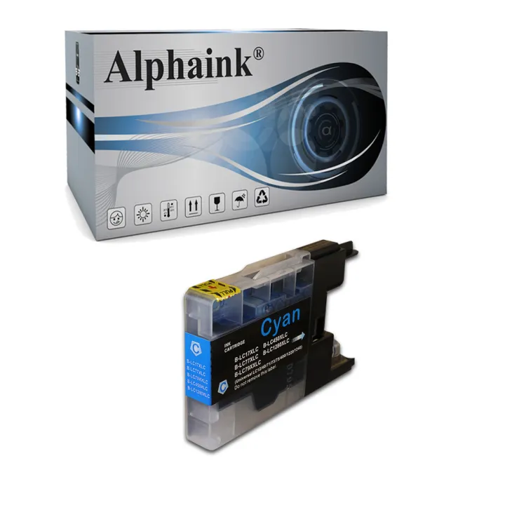 Compra Cartuccia Brother LC-1280C Ciano compatibile - Alphaink
