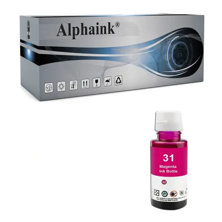 Flacone Cartuccia HP 31 Smart Tank 1VU27AE Magenta Compatibile