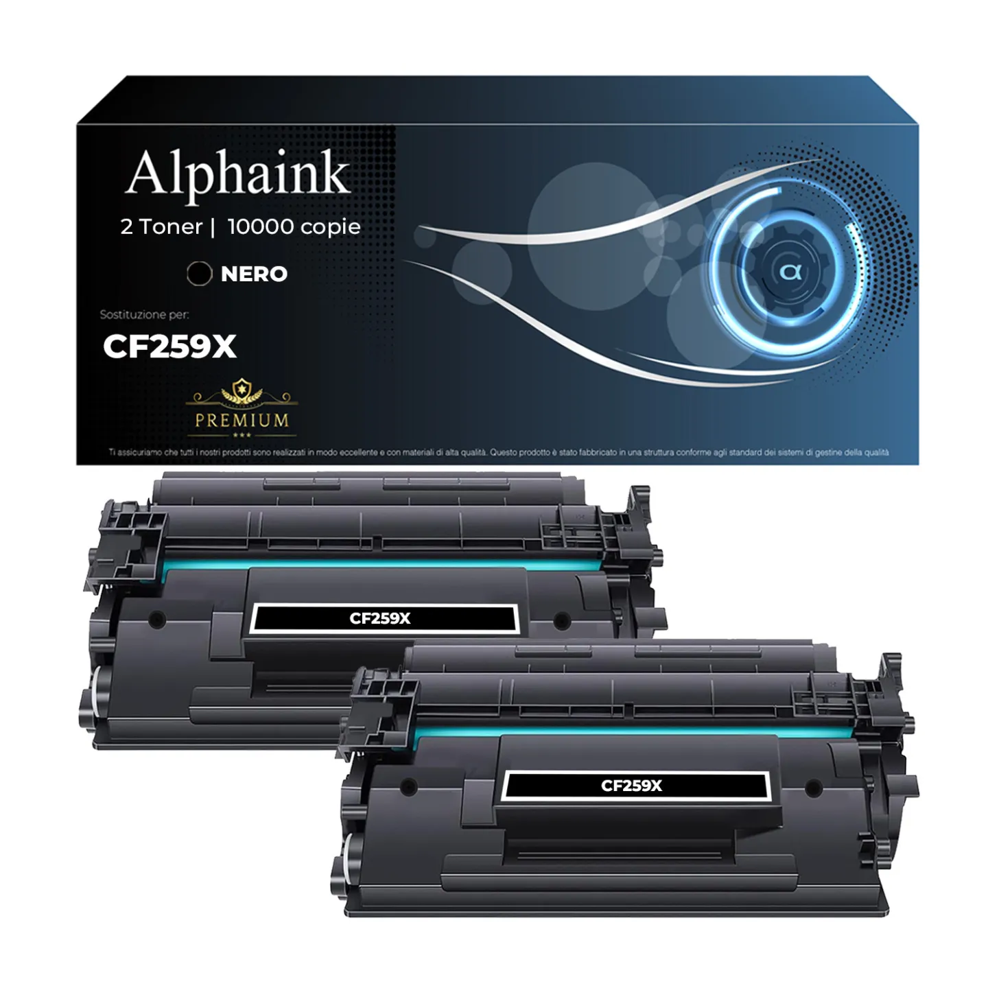 Toner compatibile per HP  CF259XT02 | Alphaink - Qualità e Risparmio