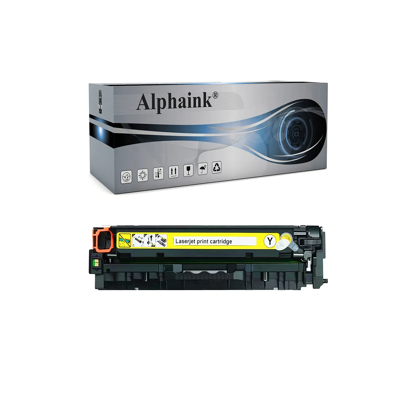 Toner rigenerato da originale CANON TRCRG718Y | Alphaink - Qualità e Risparmio