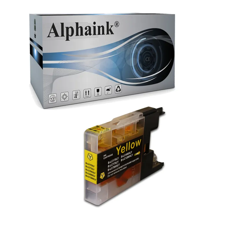 Vendita Cartuccia Brother LC-1280Y Giallo compatibile online - Alphaink