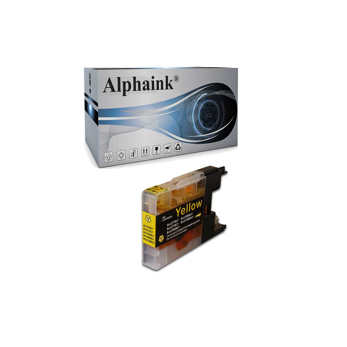 4X MWT Cartuccia BLACK XXL Compatibile Per Brother LC-1280XLBK LC1280XLBK 4060234712205 4X MWT Cartuccia BLACK XXL Compatibile Per Brother LC-1280XLBK LC1280XLBK 4060234712205