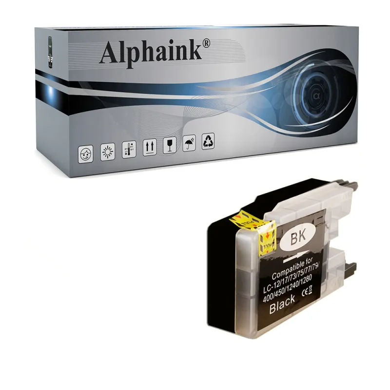 Acquista Cartuccia Brother LC-1280BK XL Nera compatibile - Alphaink