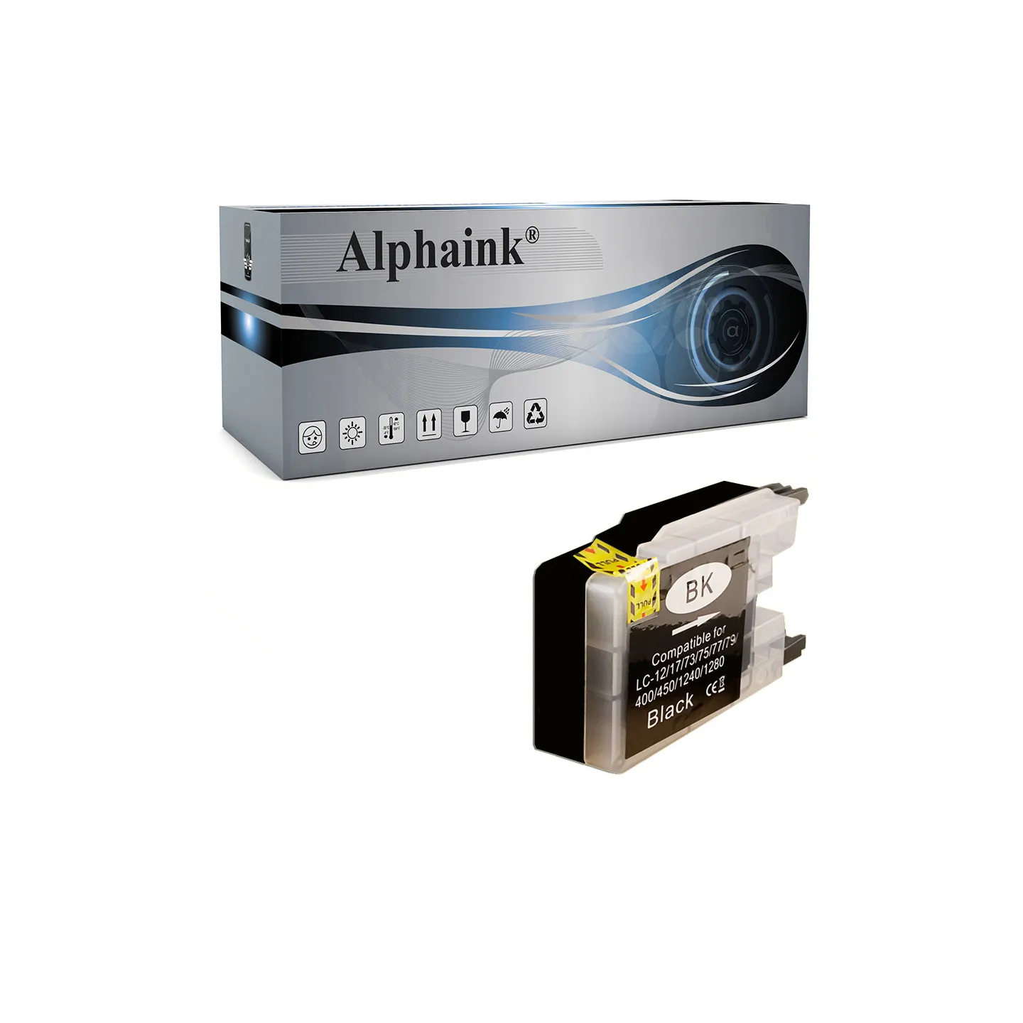 Acquista Cartuccia Brother LC-1280BK XL Nera compatibile - Alphaink