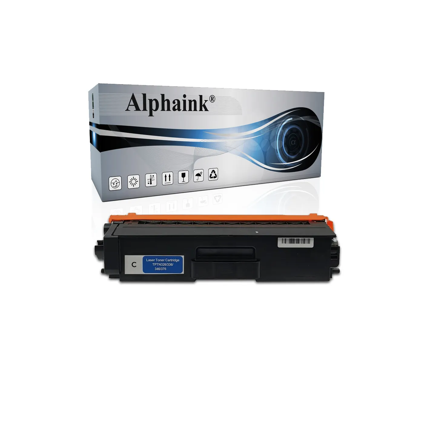 Toner compatibile per BROTHER TN326C | Alphaink - Qualità e Risparmio
