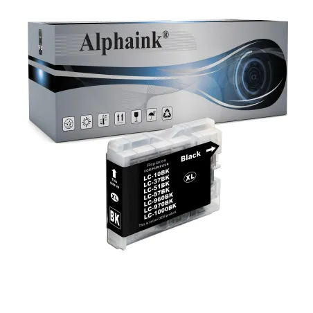 Cartuccia Brother LC-1000BK Nero compatibile al miglior prezzo - Alphaink