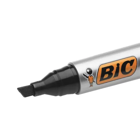 BIC-Marking-2300-Pennarello-Permanente-Colore-Nero-Punta-Resistente-37-55-mm-Confezione-da-12-Marcatori