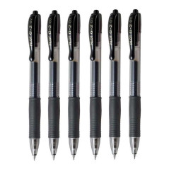 Pilot-G-2-Penna-Roller-a-Inchiostro-Gel-a-Scatto-Confezione-da-12-Penne-Colore-Nero
