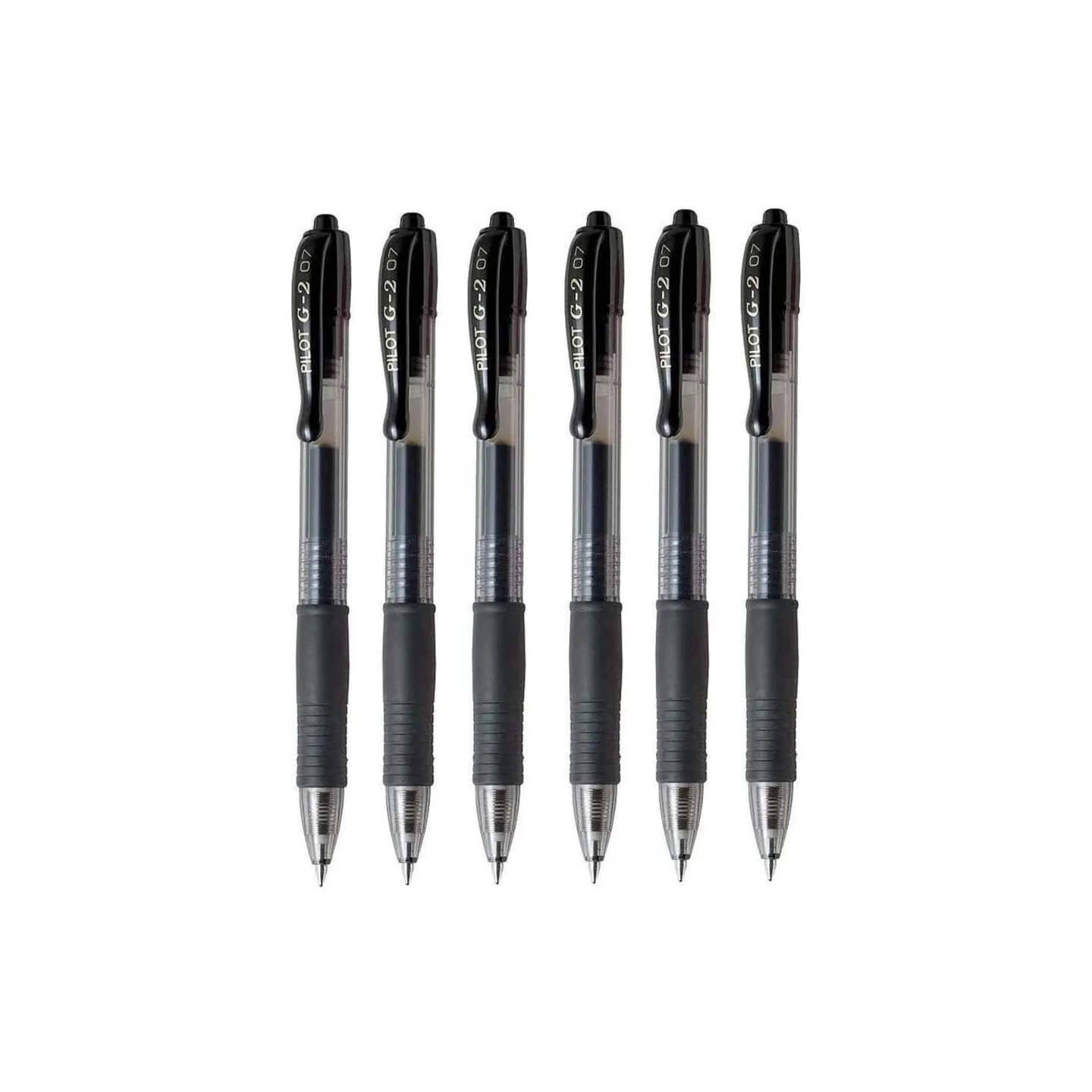 Pilot-G-2-Penna-Roller-a-Inchiostro-Gel-a-Scatto-Confezione-da-12-Penne-Colore-Nero