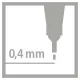 Stabilo-Fineliner-point-88-Pack-da-3-Penne-Blu