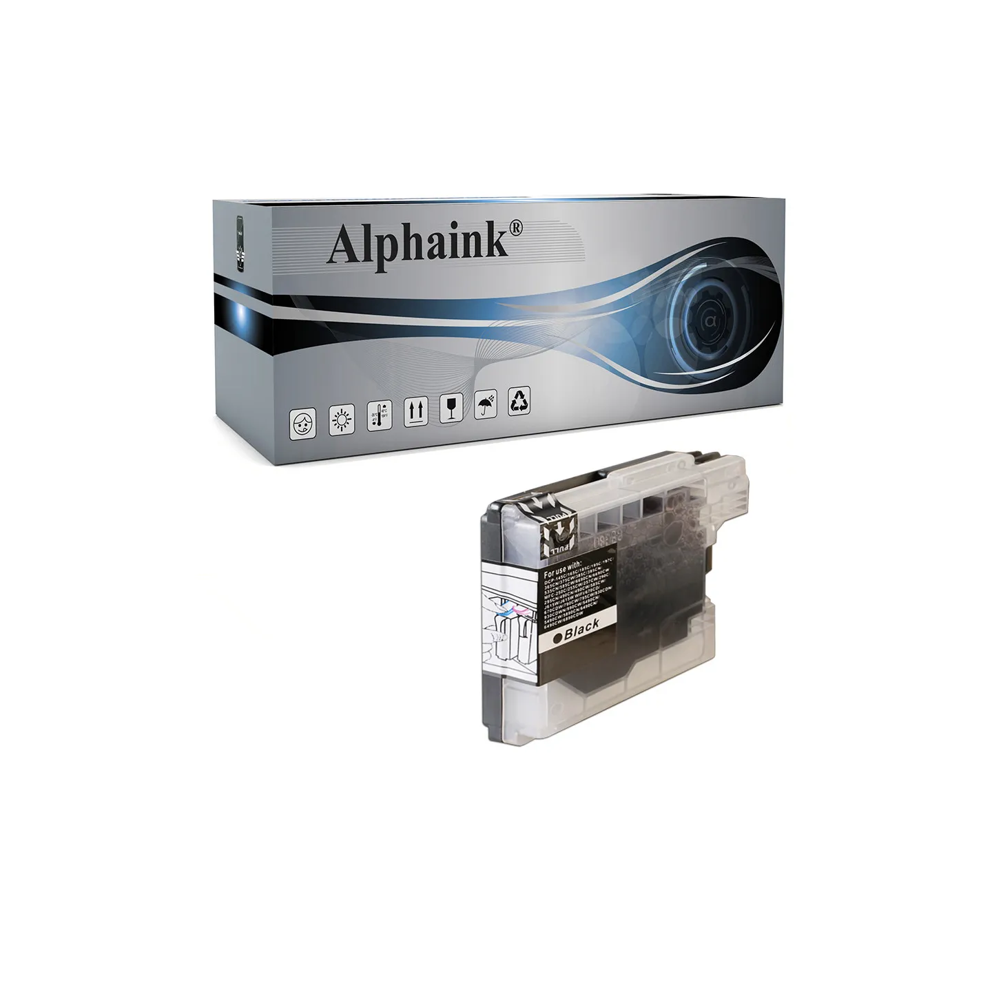 Acquista Cartuccia Brother LC-980BK Nero Compatibile - Alphaink