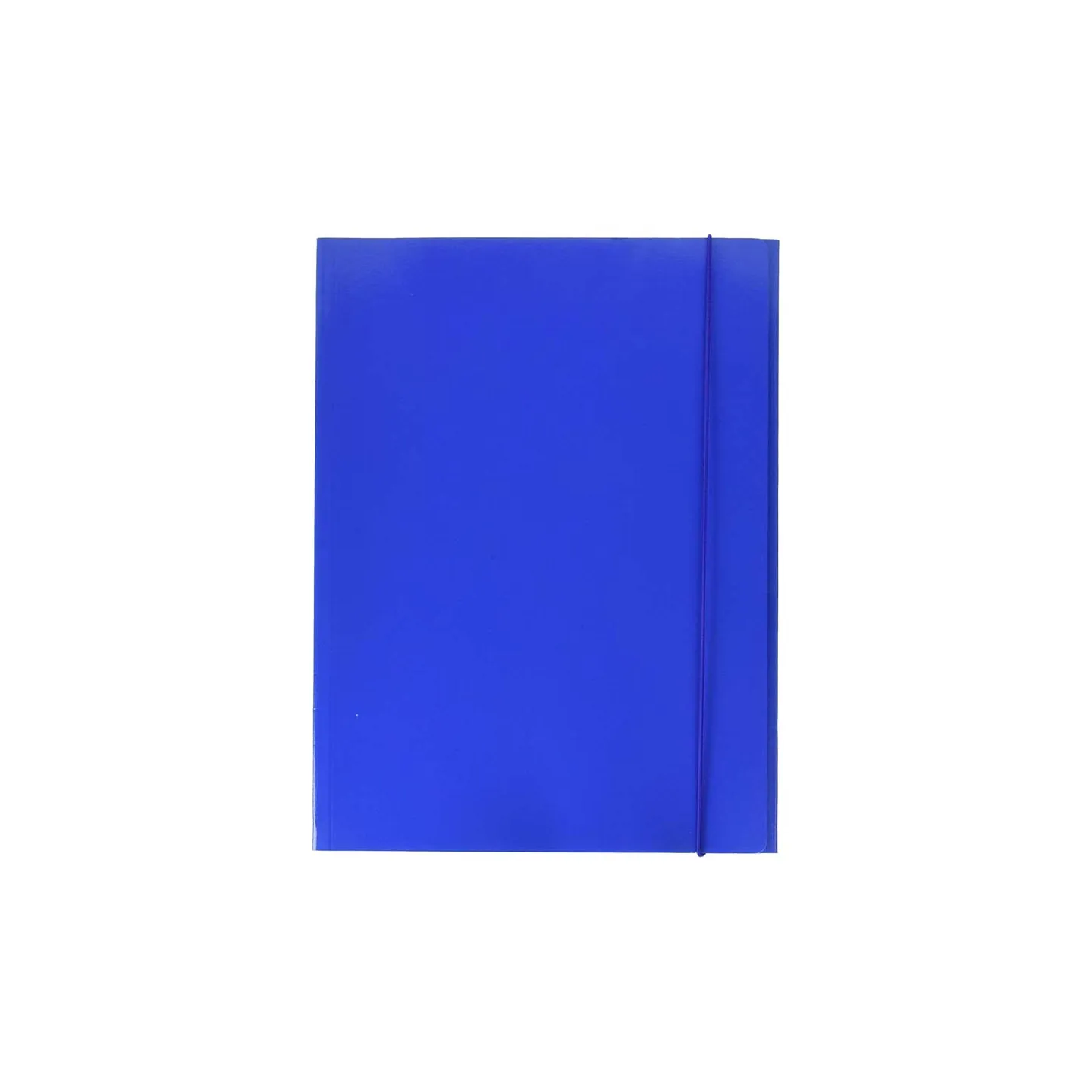 Esselte-Cartella-a-3-Lembi-Realizzata-in-Cartoncino-da-550-gr-con-Elastico-Colore-Blu-confezione-da-5