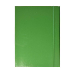 Esselte-Cartella-a-3-Lembi-Realizzata-in-Cartoncino-da-550-gr-con-Elastico-Colore-Verde-confezione-da-5