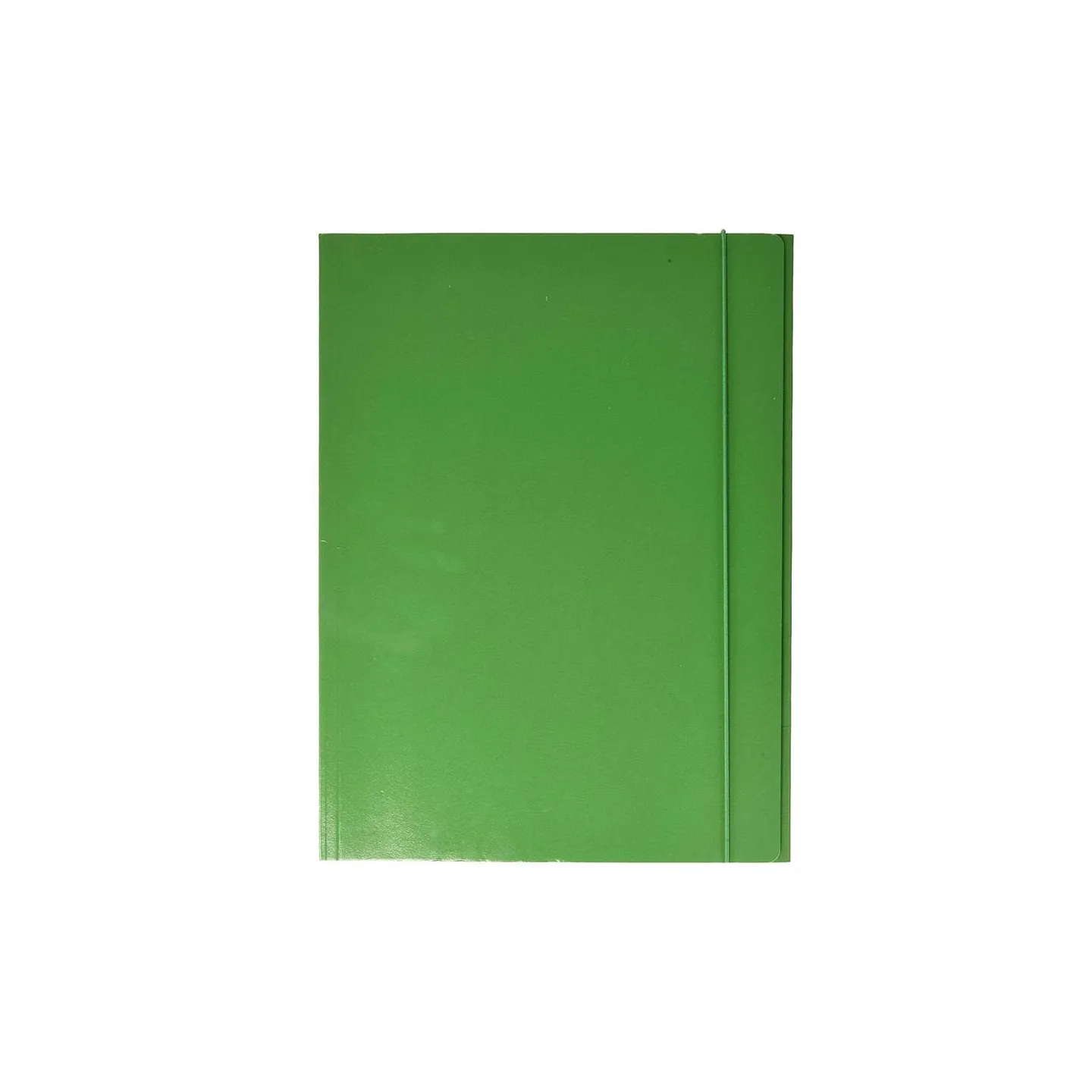 Esselte-Cartella-a-3-Lembi-Realizzata-in-Cartoncino-da-550-gr-con-Elastico-Colore-Verde-confezione-da-5