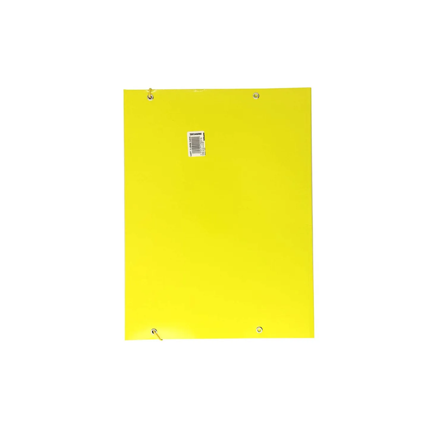 Esselte-Cartella-a-3-Lembi-Realizzata-in-Cartoncino-da-550-gr-con-Elastico-Colore-Giallo-confezione-da-5