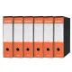 Esselte-Oxford-Registratore-Archivio-Dorso-8-cm-Colore-Arancione-confezione-da-6