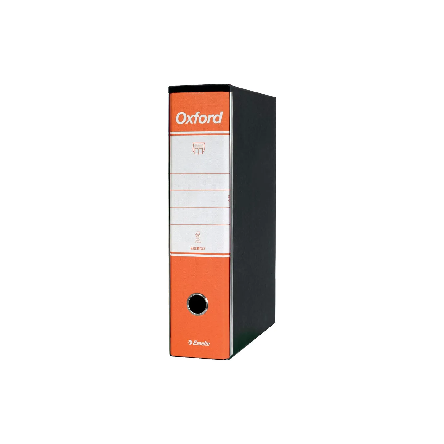 Esselte-Oxford-Registratore-Archivio-Dorso-8-cm-Colore-Arancione-confezione-da-6
