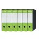 Esselte-Oxford-Registratore-Archivio-Dorso-8-cm-Colore-Lime-confezione-da-6