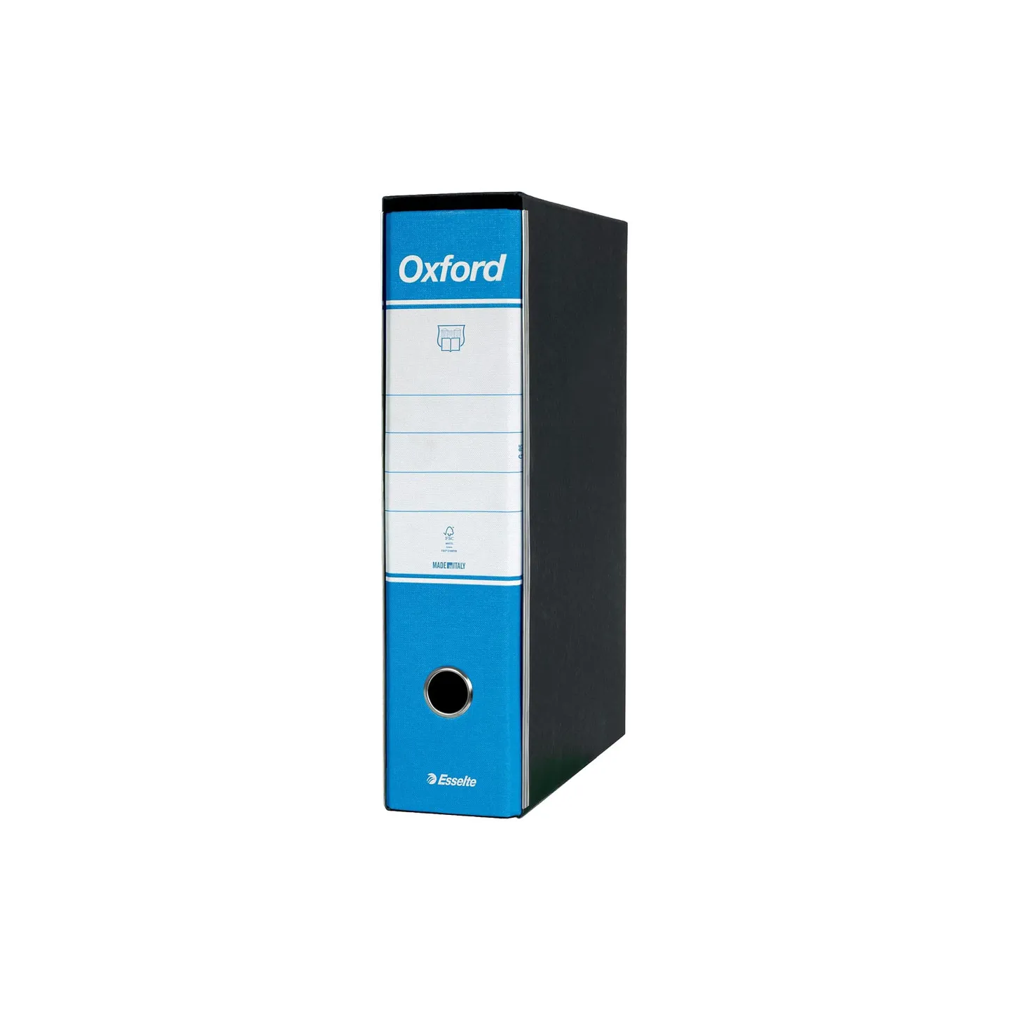 Esselte-Oxford-Registratore-Archivio-Dorso-8-cm-Colore-Azzurro-confezione-da-6
