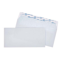 Buste-Bianche-Blasetti-11x23-cm-Senza-Finestra-Autoadesiva-Confezione-da-25