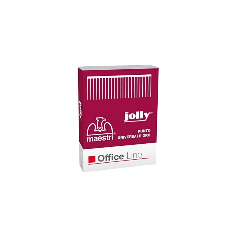 Punti-Metallici-per-Cucitrice-Jolly-Oro-Passo-6-mm-