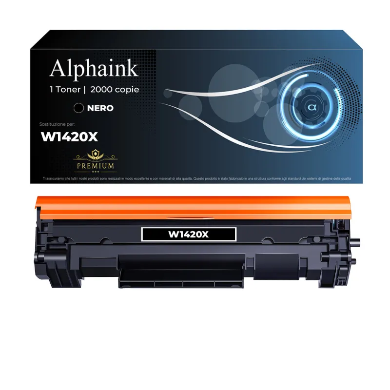 Toner compatibile per HP W1420XNOCHIP | Alphaink - Qualità e Risparmio