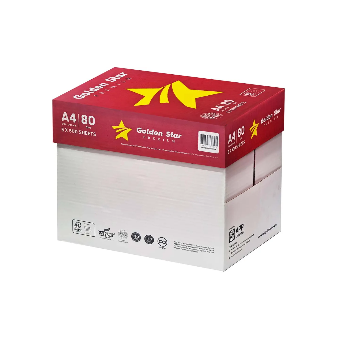 Acquista Carta per fotocopie A4 | 5 Risme | 80 gr - Alphaink