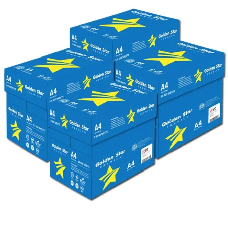 Carta per fotocopie A4 Golden Star | 20 Risme | 75 gr - Alphaink