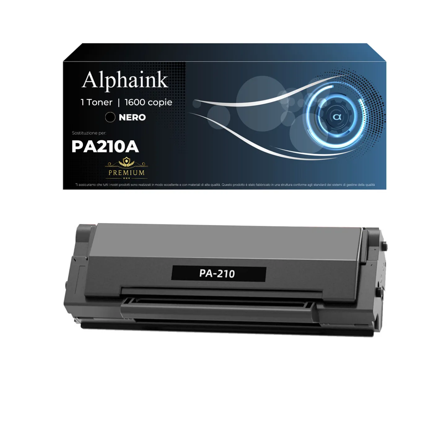 Toner compatibile per PANTUM PA210A | Alphaink - Qualità e Risparmio
