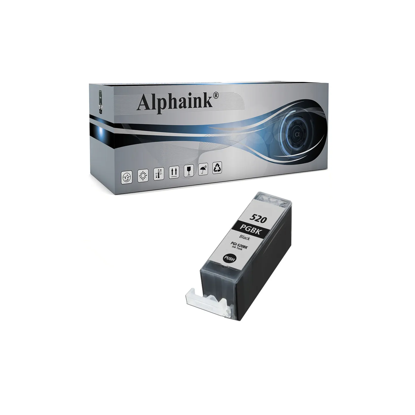 Cartucce Compatibili per CANON PGI520BK | Alphaink - Qualità e Risparmio