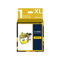 Acquista la Cartuccia Brother LC-422-Y di Alphaink