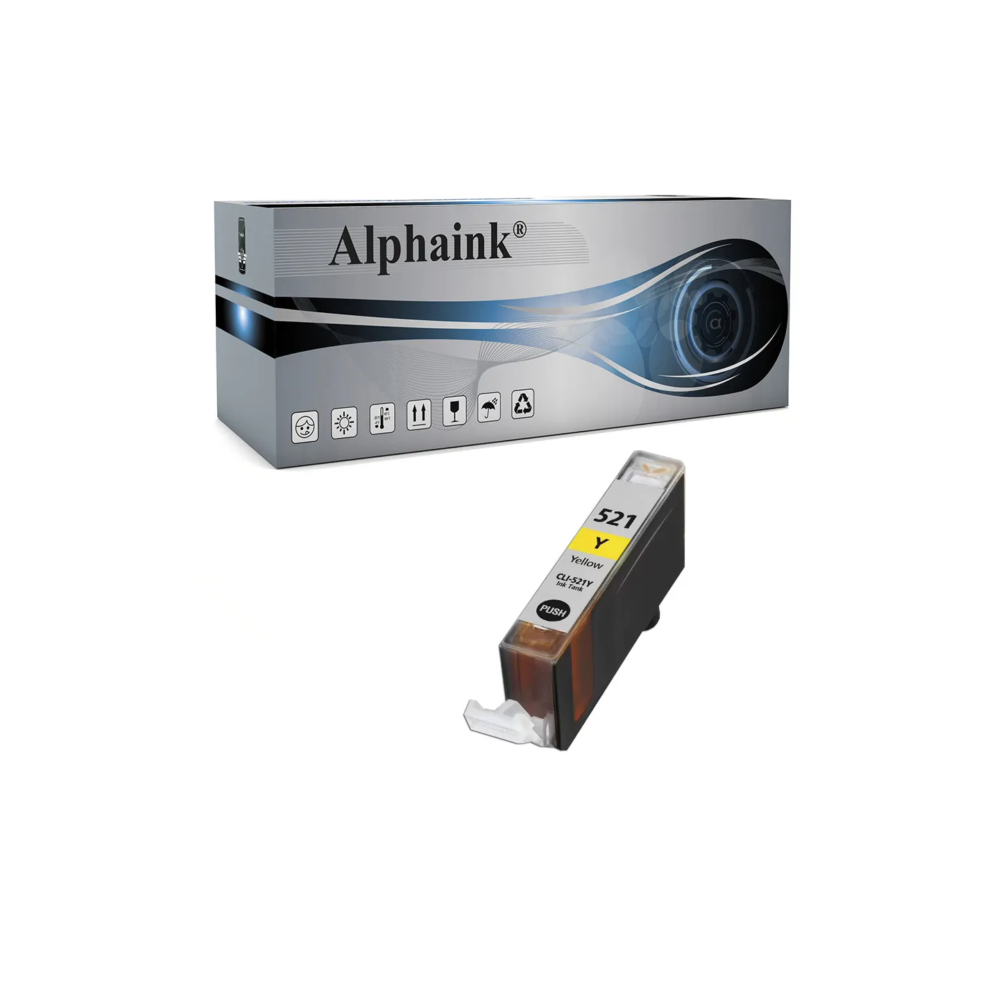 Cartucce Compatibili per CANON CLI521Y | Alphaink - Qualità e Risparmio