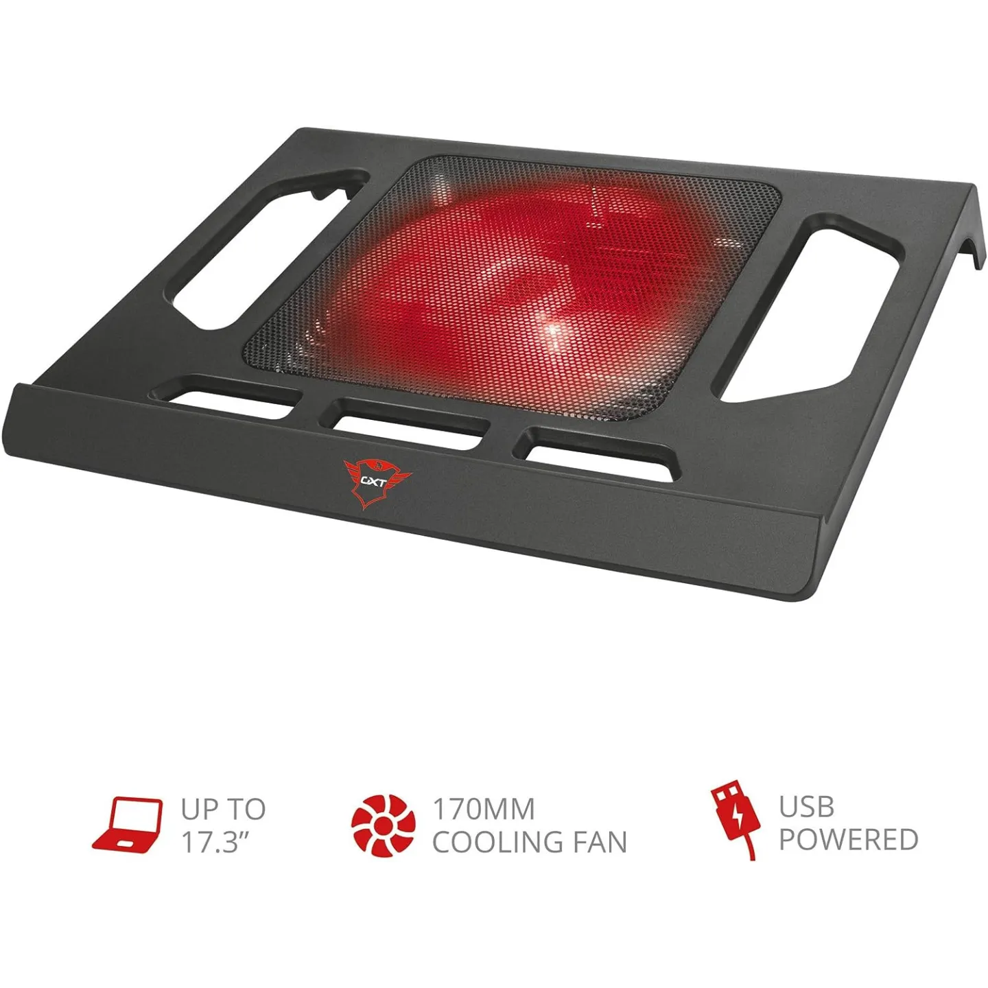 Trust Gaming GXT 220 Kuzo – Base di Raffreddamento per Laptop fino a 17"