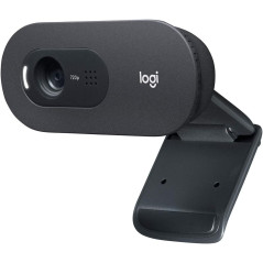 Logitech C505 Webcam HD 720p USB - Microfono a lungo raggio - Campo visivo diagonale 60° - Messa a fuoco fissa - Cavo da 2 m - C
