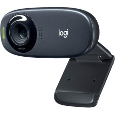 Logitech C310 Webcam HD 720p - 5Mpx - USB 2.0 - Microfono Integrato - Angolo di Visione 60º - Messa a Fuoco Fissa - Cavo 1.50 - 