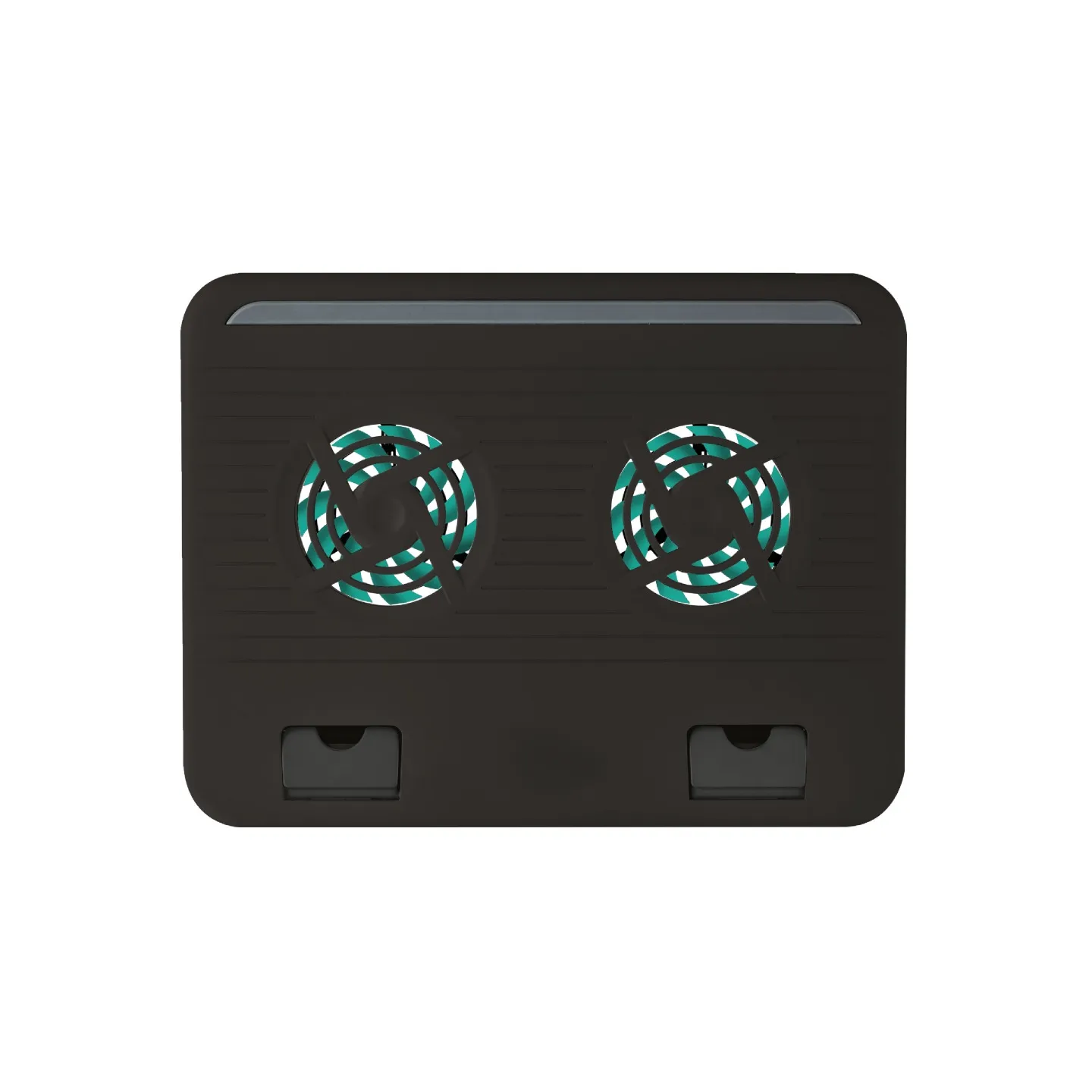 Base di raffreddamento USB Trust Cyclone per laptop fino a 16" - 2 ventole silenziose - 8 posizioni regolabili - Colore ner