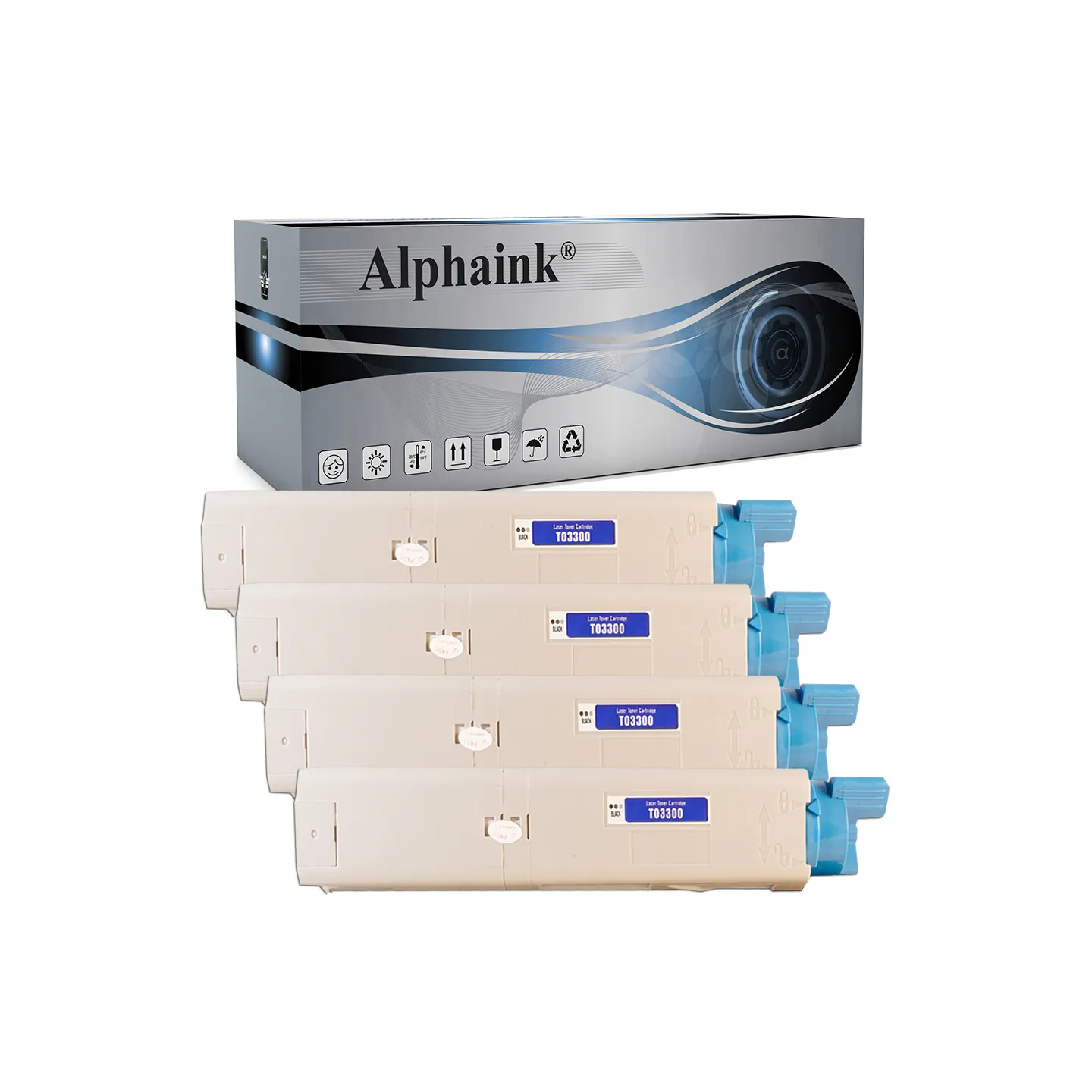 Toner compatibile per OKI SYSTEM OKI3300KIT4 | Alphaink - Qualità e Risparmio